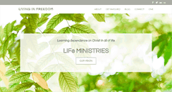 Desktop Screenshot of liveinfreedom.org